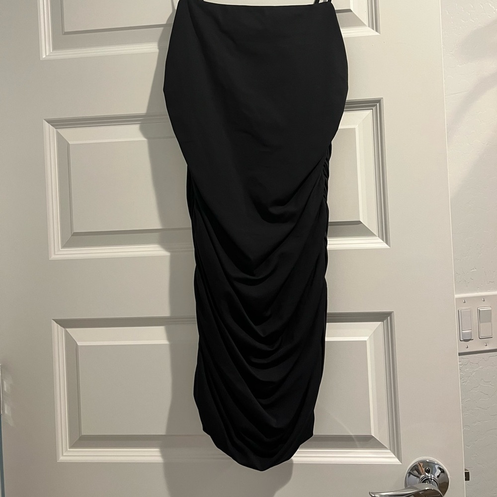 Babaton Contour Ruched Cami Mini Dress